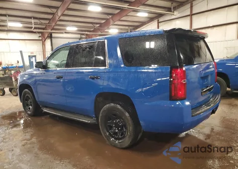 2017 Chevrolet Tahoe Police из США, поврежденный, VIN 1GNSKDEC6HR309810